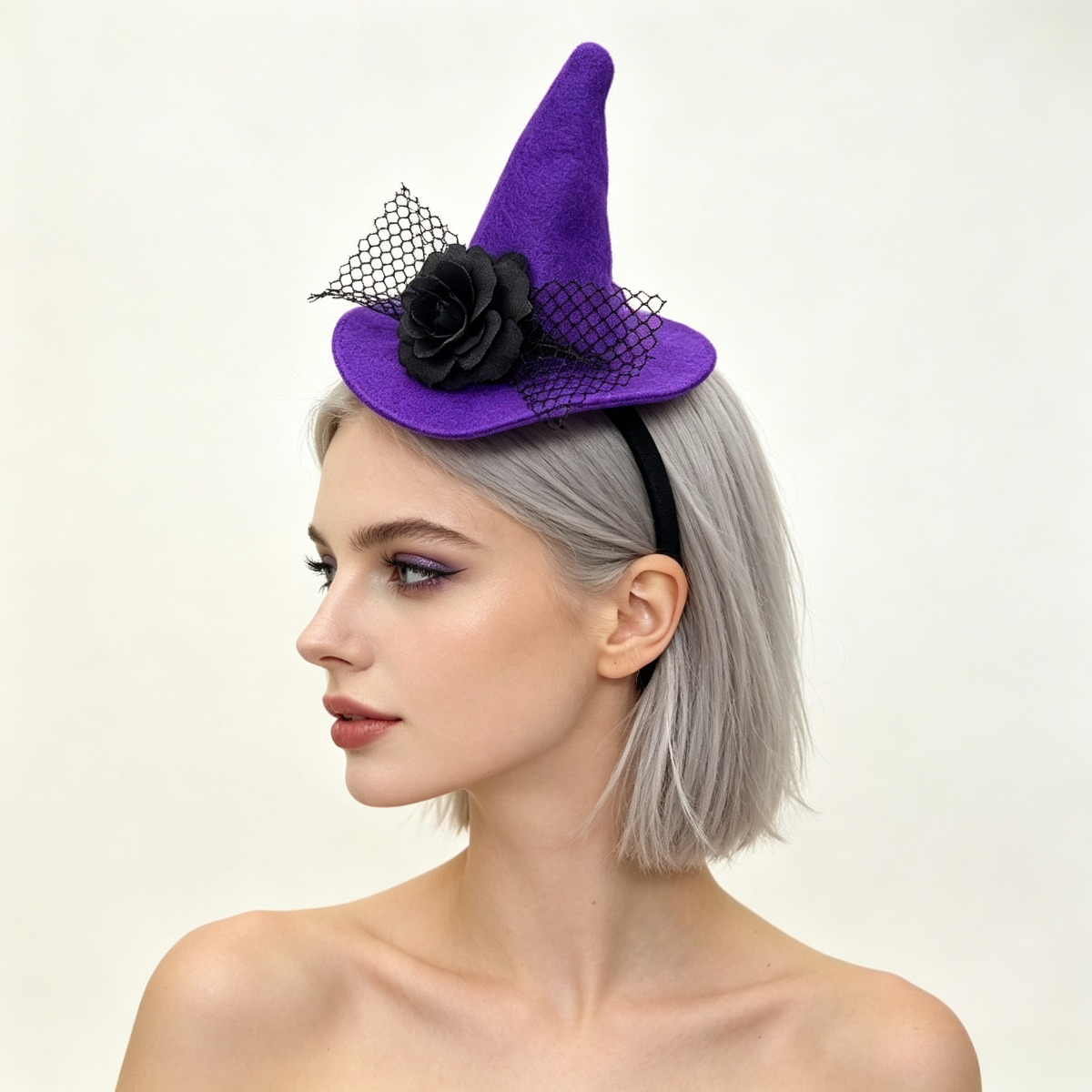 Mini Witch Headband Set for Halloween Costumes